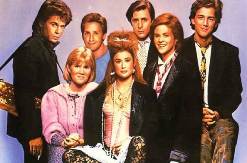 The cast of the hit 1980s movie, St. Elmo's Fire.